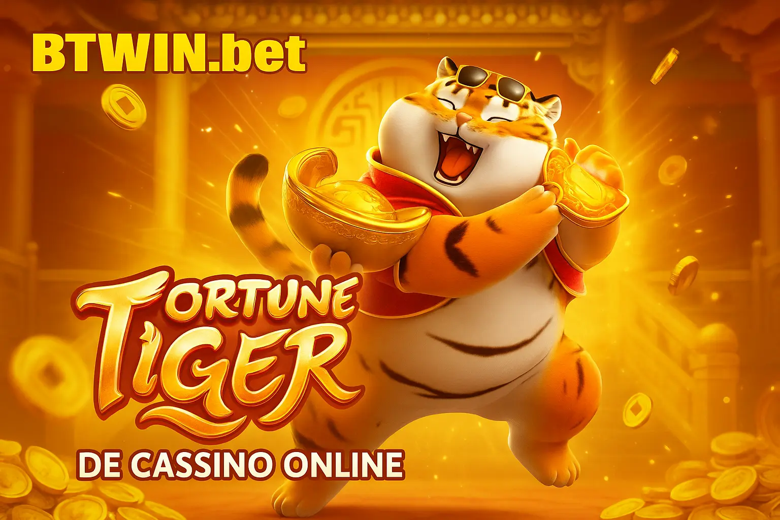 Fortune Tiger é um jogo imperdível no BTWIN.BET Casino